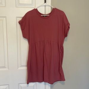 Wild Fable L rose pink t-shirt dress